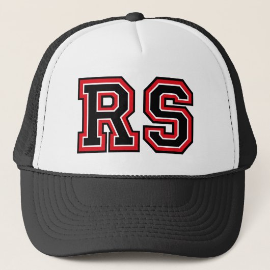 Casquette Initiales du monogramme 'RS' (Devant)