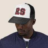 Casquette Initiales du monogramme 'RS' (En situation)