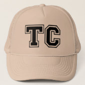 Casquette Initials 'TC' Monogram (Devant)