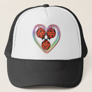 Casquette INSECTE d'AMOUR et BULLE de COEUR par SHARON