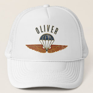 Casquette Insigne d'aile de parachute vintage