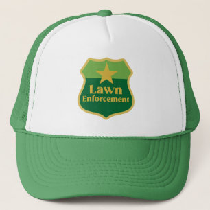 Casquette Insigne d'application de la loi de la pelouse