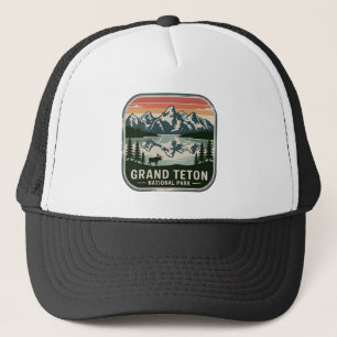 Casquette Insigne du parc national de Grand Teton pour les é