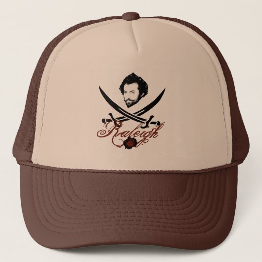 Casquette Insignes de pirate de monsieur Walter Raleigh (Devant)