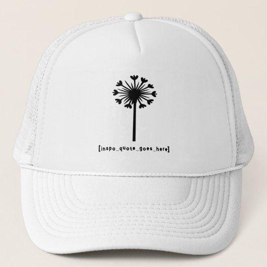 Casquette Inspo Quote Go Here long manche (Devant)