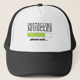 Casquette installation des muscles chargement