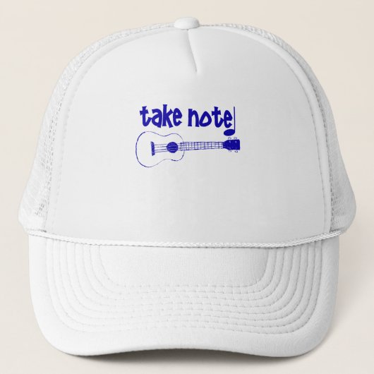 Casquette instrument bleu (Devant)