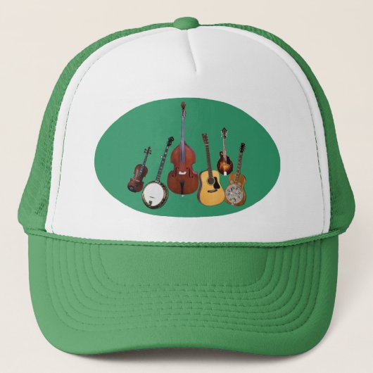 CASQUETTE INSTRUMENTS BLUEGRASS-CASQUETTE (Devant)