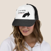 Casquette Insultes drôles Im avec le contrôle de charme (En situation)