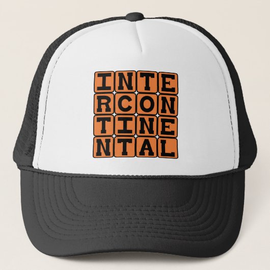 Casquette Intercontinental, International (Devant)