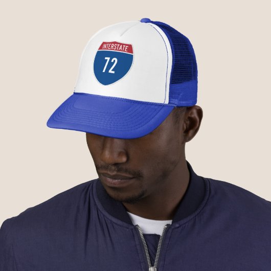 Casquette Interstate 72 (En situation)