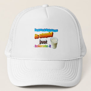 Casquette Intolérance au lactose