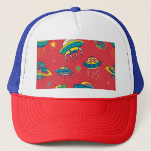 Casquette Inventaires d'espace UFO rétro