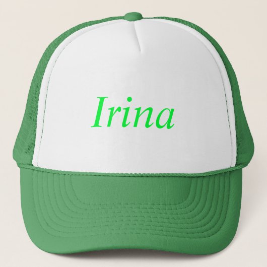 Casquette Irina (Devant)