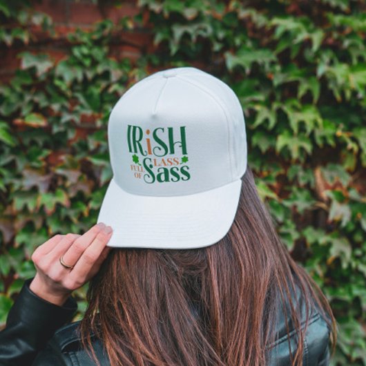 Casquette Irish Lass Plein De Sass Drôle St Patrick's Day