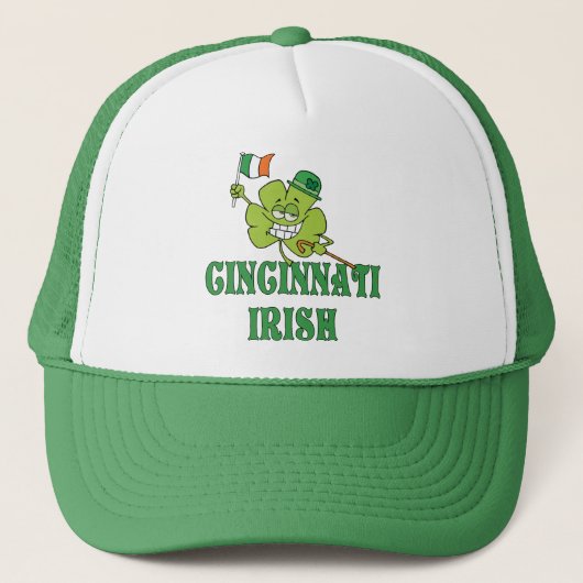 Casquette Irlandais de Cincinnati (Devant)