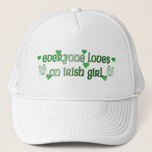 Casquette irlandais de fille d'amours