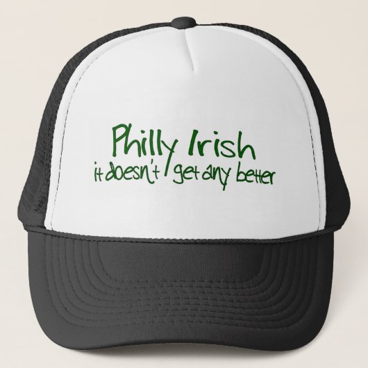 Casquette Irlandais de Philly (Devant)