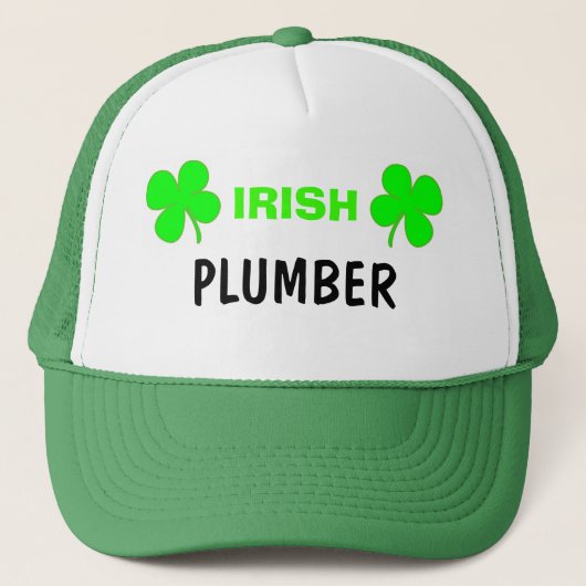 Casquette irlandais de plombier (Devant)