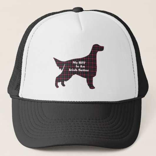 Casquette irlandais Setter BFF (Devant)