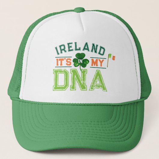 Casquette Irlande dans mon ADN | Saint Patrick's Day (Devant)