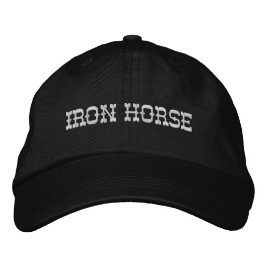 CASQUETTE IRON HORSE (Devant)