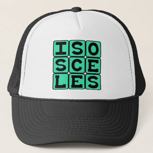 Casquette Isocèle, Type de Triangle (Devant)