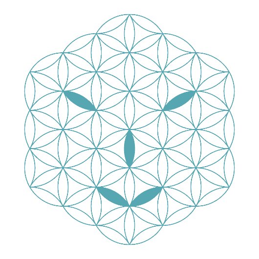 Casquette it Logo 01, Cyan/Rouge
