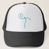 Casquette it Logo 01, Cyan/Rouge (Devant)