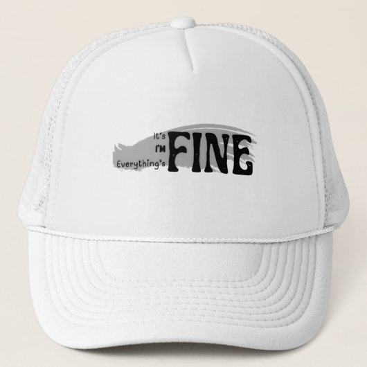 Casquette It’s Fine, I’m Fine, Everything’s Fine Hat (Devant)