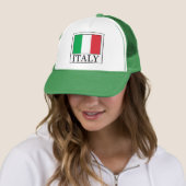 Casquette Italie (En situation)