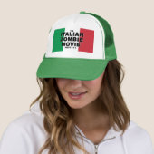 Casquette italien de fan de cinéma de zombi (En situation)