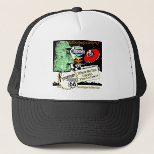 Casquette Itinéraire 66 d'UFO d'alien de style des années
