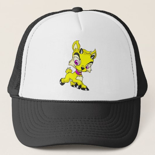 Casquette Ixi jaune (Devant)