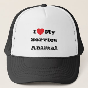 Casquette J'♥️ aime Mon animal de service