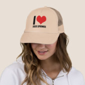 Casquette J'adore Alice Springs (En situation)
