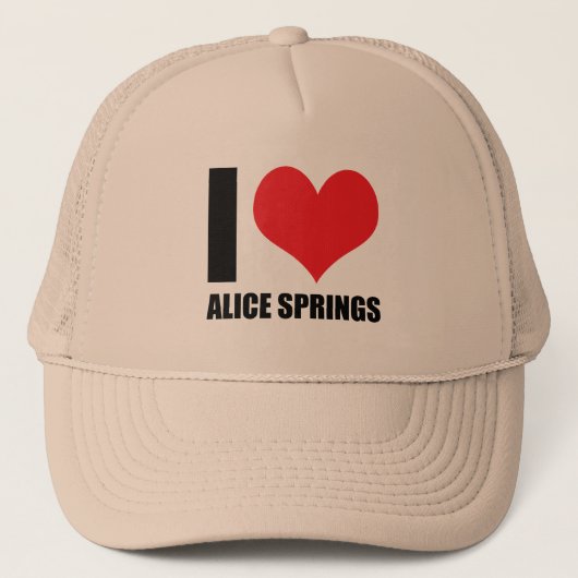 Casquette J'adore Alice Springs (Devant)