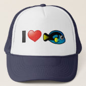 Casquette J'adore Blue Tang (Devant)