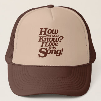 Casquette J'adore cette chanson