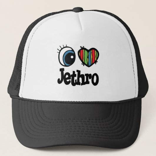 Casquette J'adore Jethro (Devant)