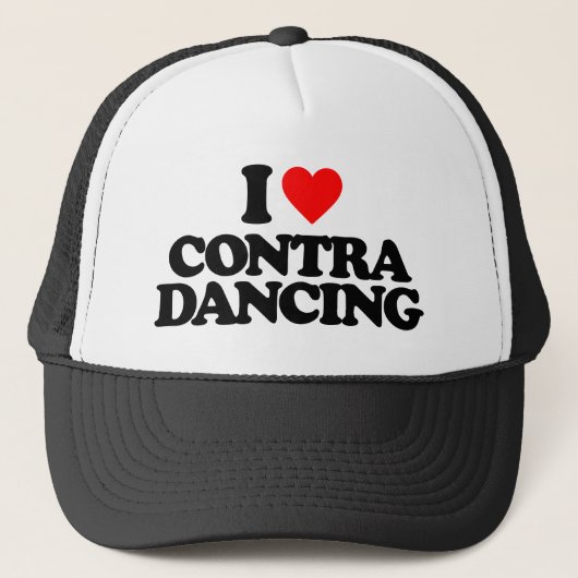 CASQUETTE J'ADORE LA DANSE CONTRA (Devant)