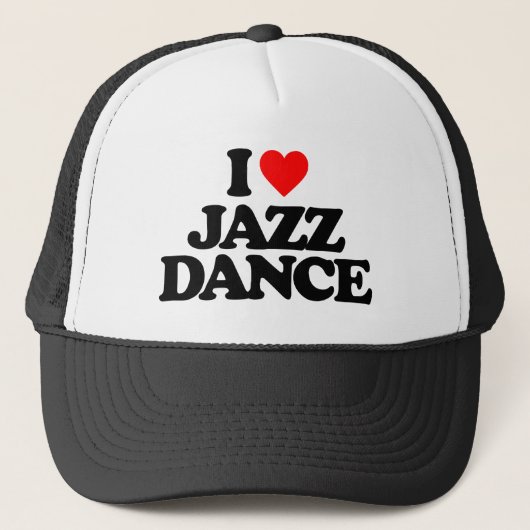 CASQUETTE J'ADORE LA DANSE JAZZ (Devant)