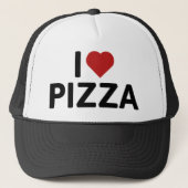 Casquette J'adore la pizza (Devant)