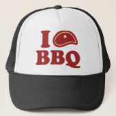 Casquette J'adore le barbecue (Devant)