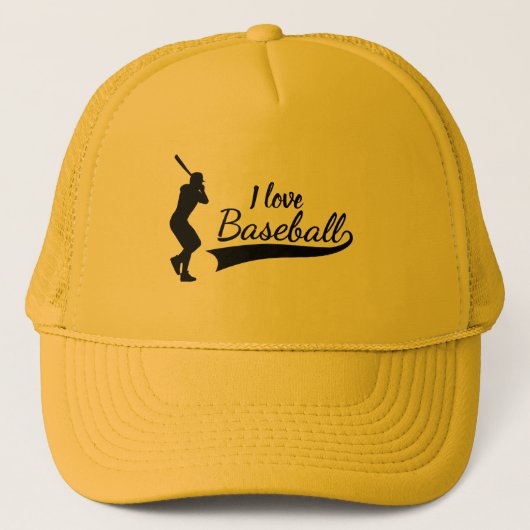 Casquette J'adore le baseball (Devant)