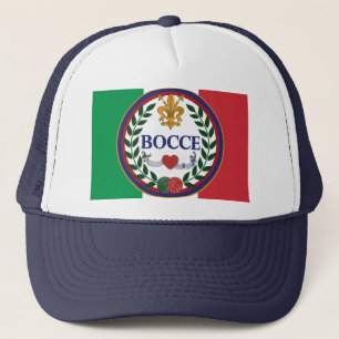 Casquette J'adore le chapeau de camionneur Bocce