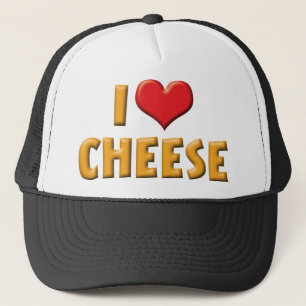 Casquette J'adore le fromage à coeur - Amoureux des produits