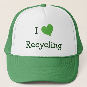 Casquette J'adore le recyclage