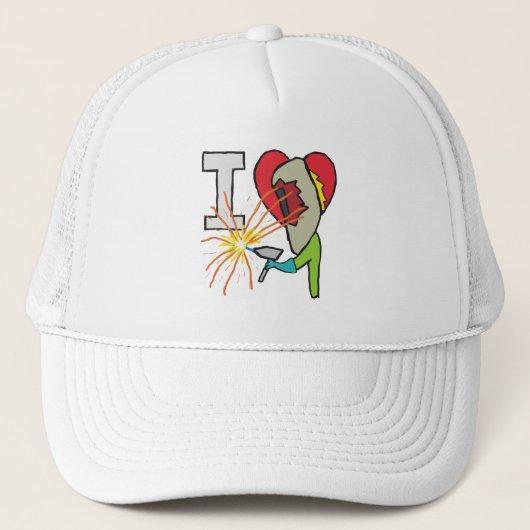 Casquette J'adore le soudage (Devant)