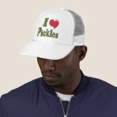Casquette J'adore les cornichons (En situation)